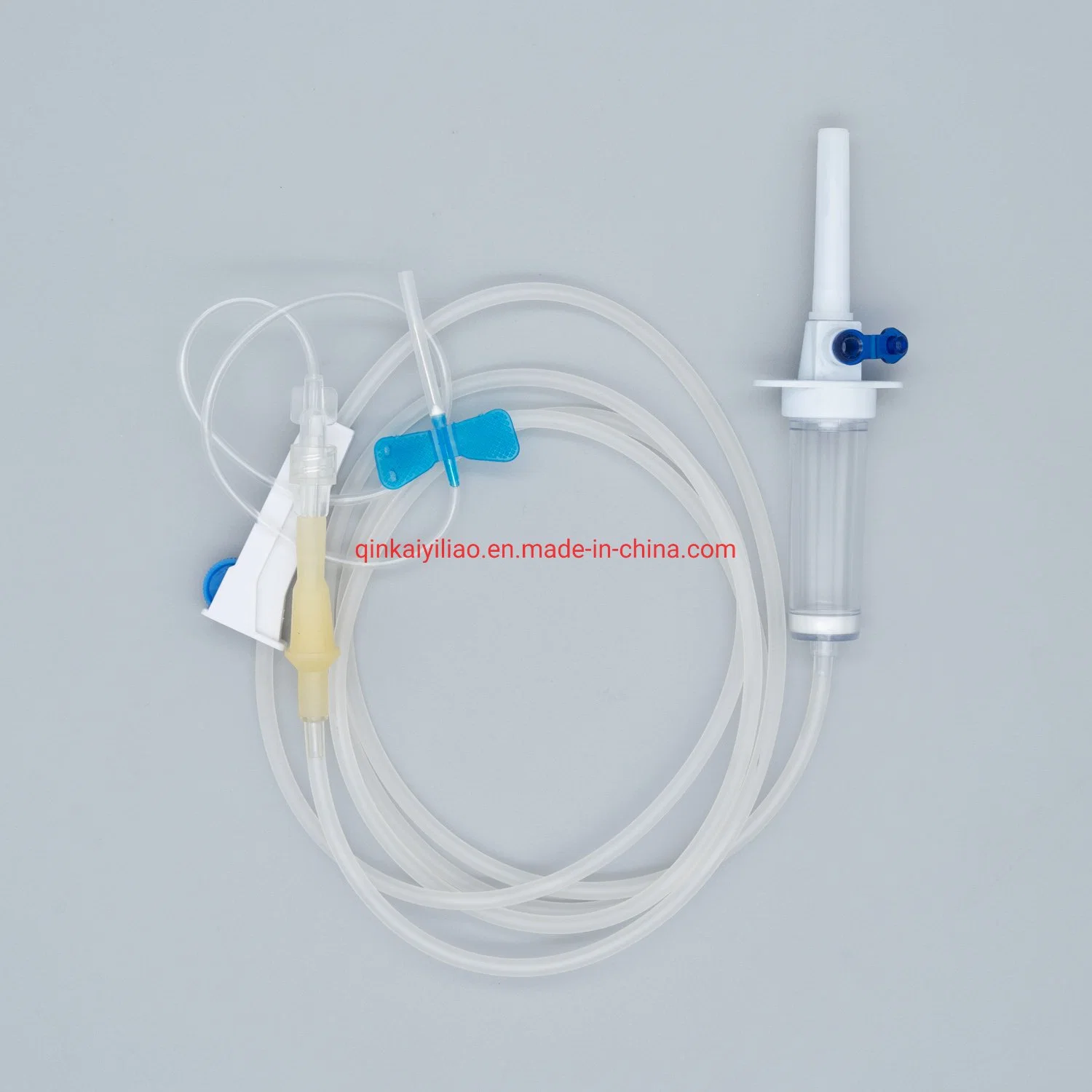 Infusión desechable con aguja, IV Set Luer Slip/Luer Lock