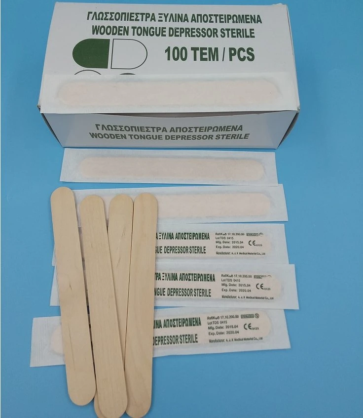 Disposable Wooden Tongue Depressor with Low Price