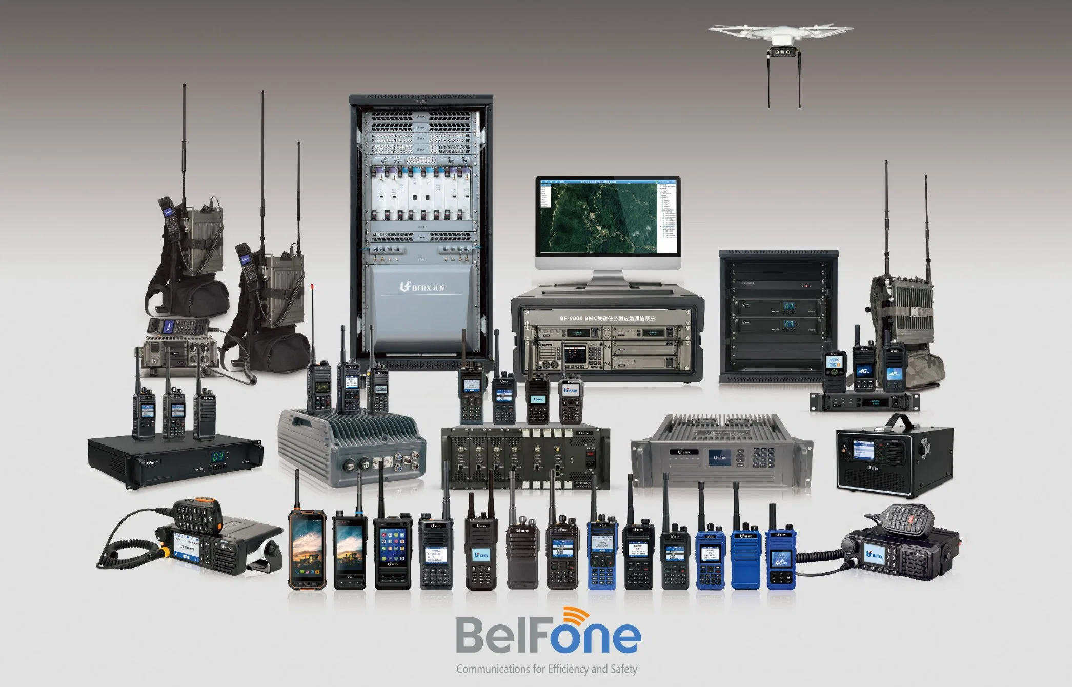 Belfone Single Frequency Repeater Bf-Sfr600 Mobile Station