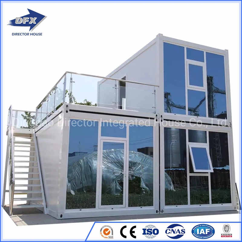 Luxury Flat Pack Steel Mobile Portable Prefabricated Home Prefab House