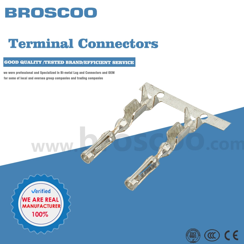 Spring in Line Terminal of The Source Manufacturer Cold Pressed Connector 150 Series Tin Cbl Rang 2.40-2.03mm