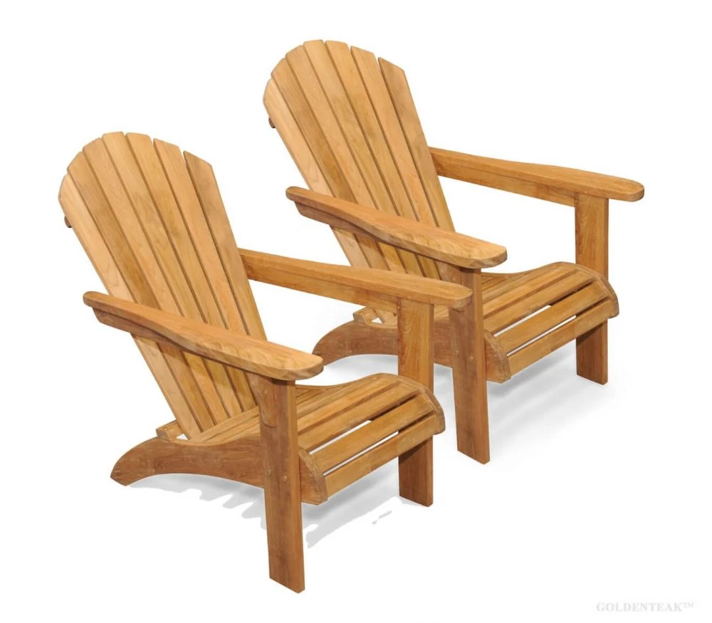 Teak Adiroundack Garden Chair Outdoor Wood Furniture