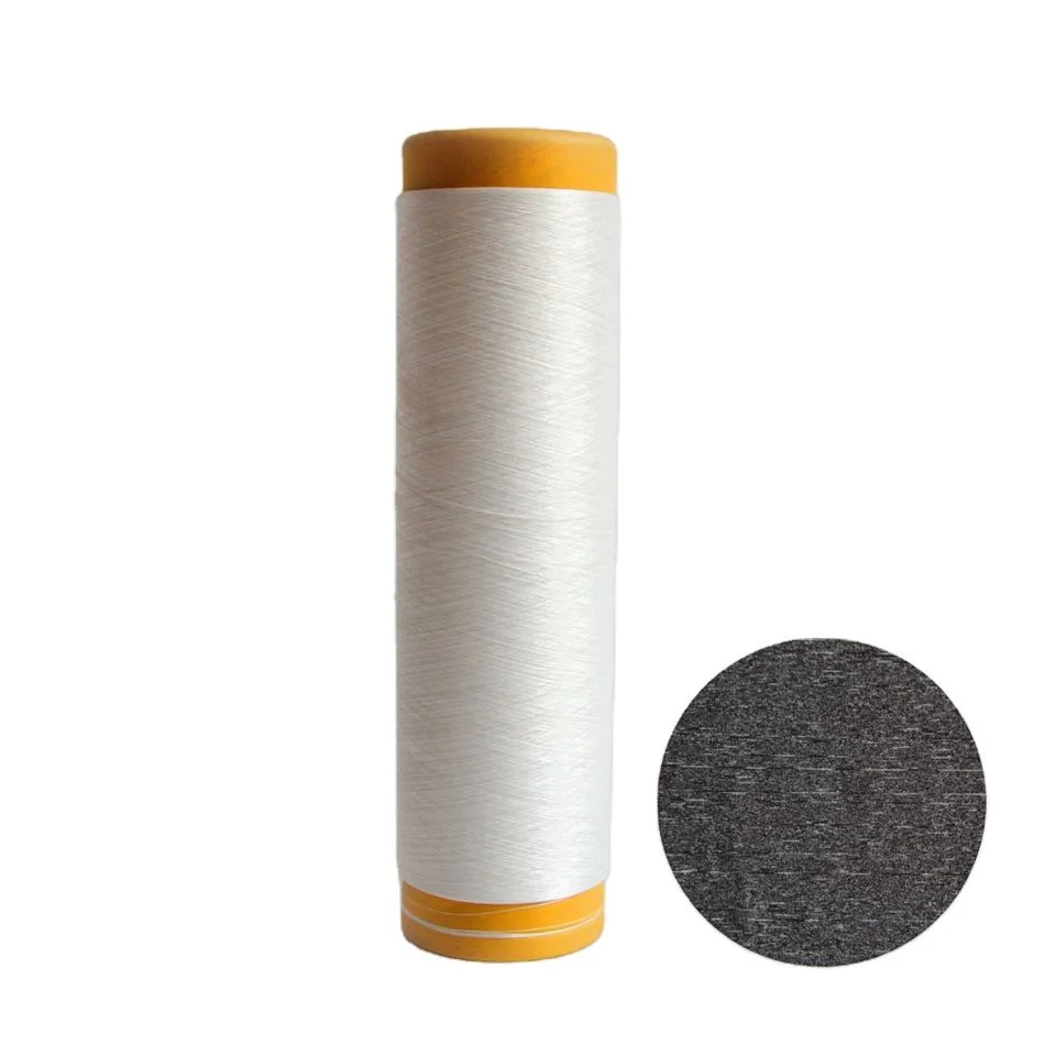 Easy to Dye Cationic and Polyester Yarn for Knitting Weaving with Bright 300d/132f