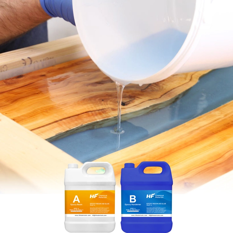 Heat Resistance Bar Top Liquid Epoxy Resin Wood Coating