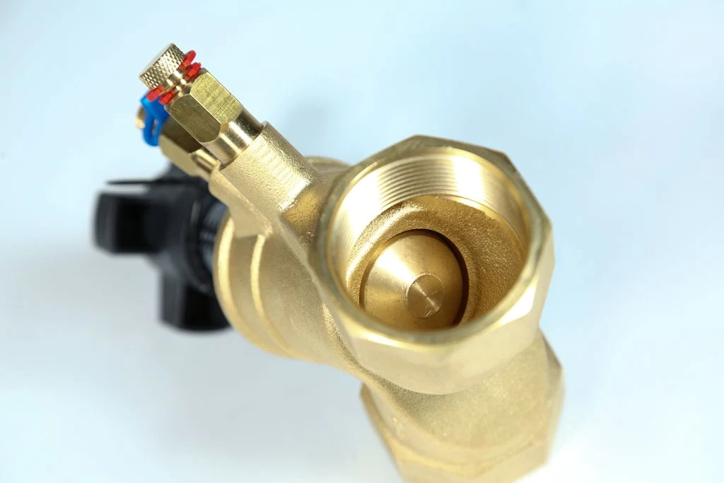 Static Balancing Valve Brass Pn25 Threaded End DN15-DN50