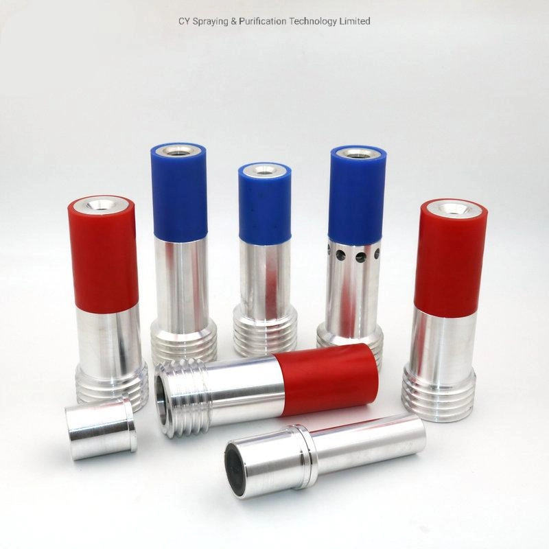 Aluminum Jacket Boron Carbide Nozzle Tungsten Carbide Nozzles Sandblasting Parts for Cleaning Equipments