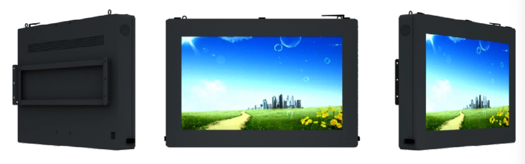 65" Outdoor Android OS Wall Mounted Horizontal Waterproof Ad Player