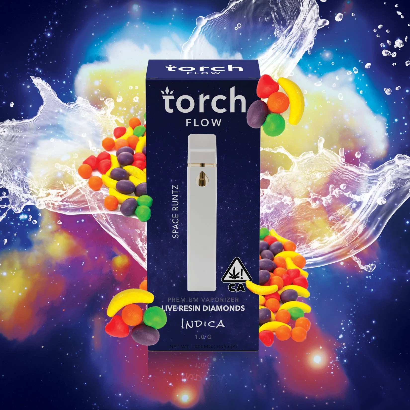 Newest Torch Diamond Empty Vaporizer 12 Strains Premium 2ml Torch Diamond D8 D10 Oil Disposable Vape Pen with New Package