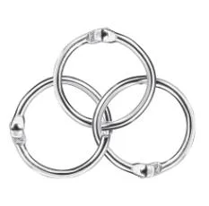 Steel Loose Leaf Binder Ring, Nickel Plated Binding Ring Clip