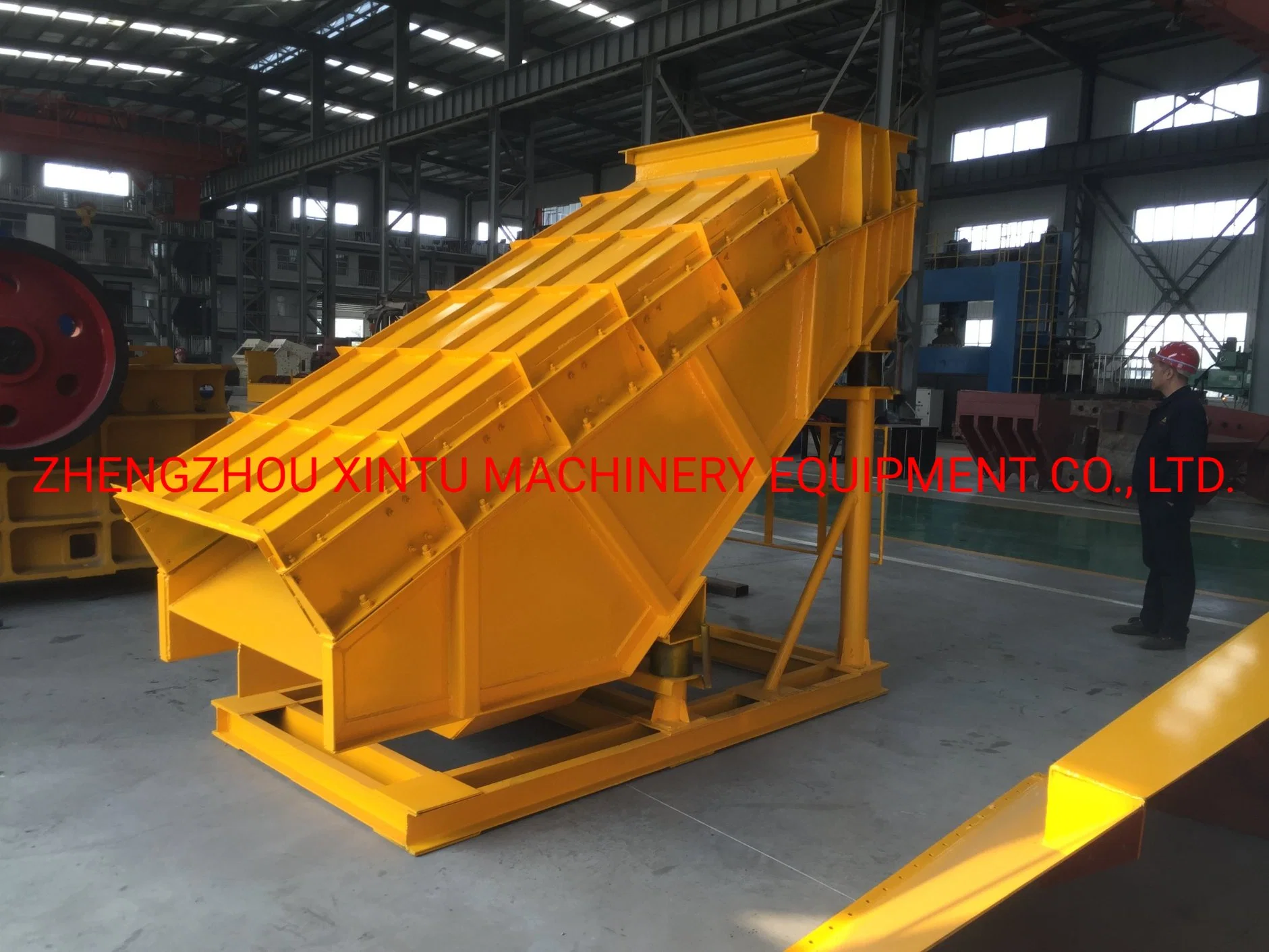 Multi Deck Circular Inclined Vibrating Screen with Crusher Screen Mesh