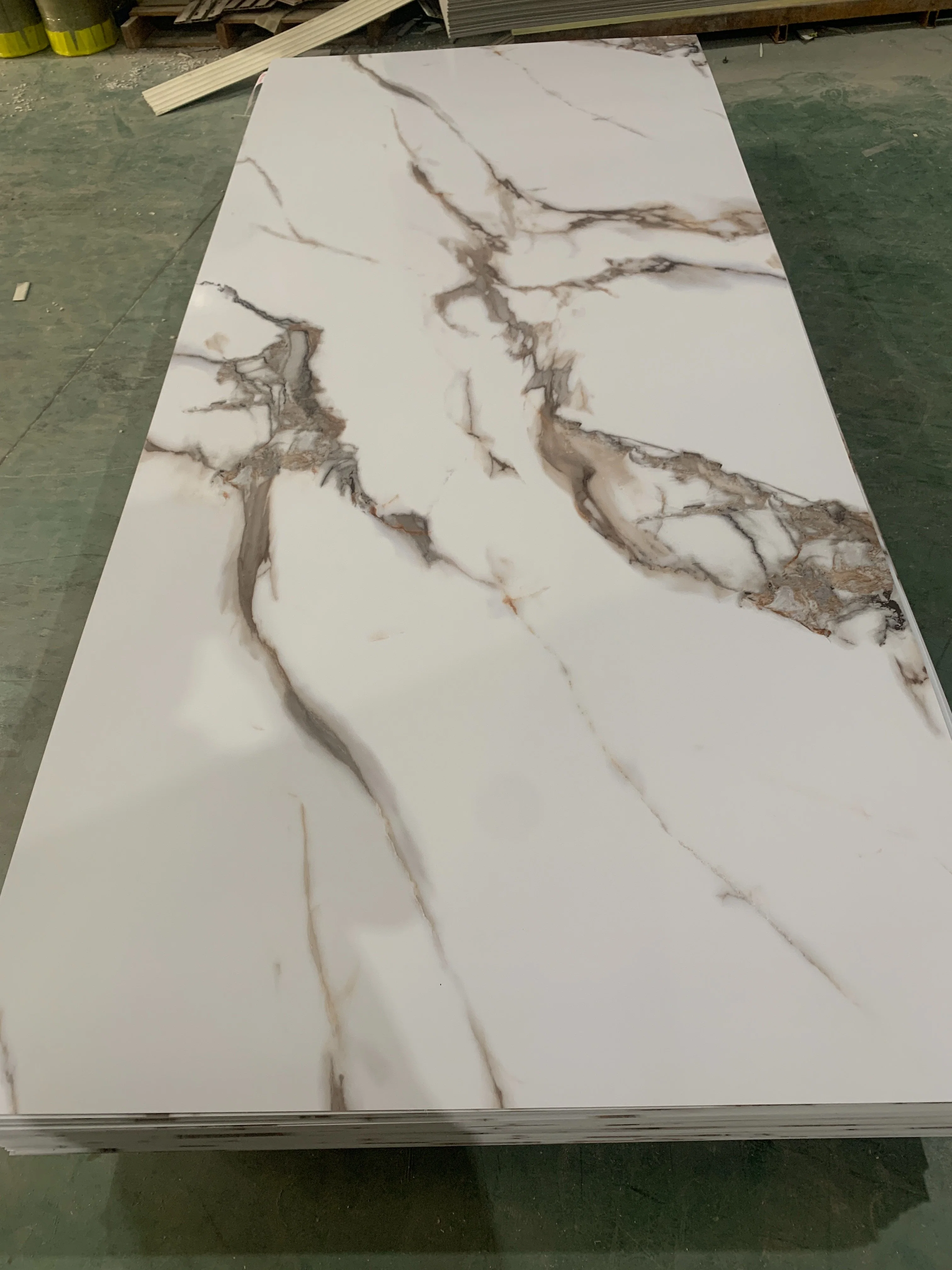 Строительные материалы из ПВХ для строительства домов для UV Board Marble Лист