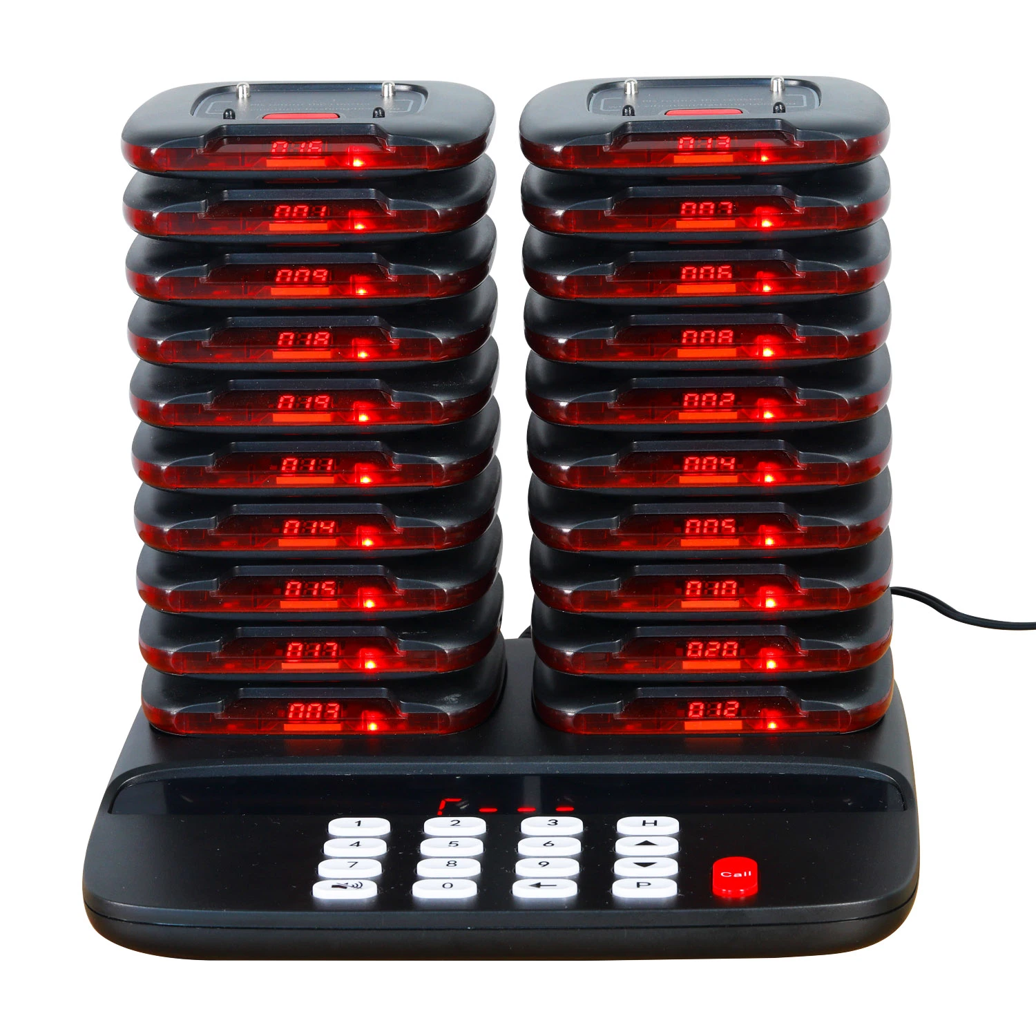 Waterproof Guest Client Pager Restaurant Fast Food Cheap WiFi Wireless Calling System Queue Management System Kl-QC05