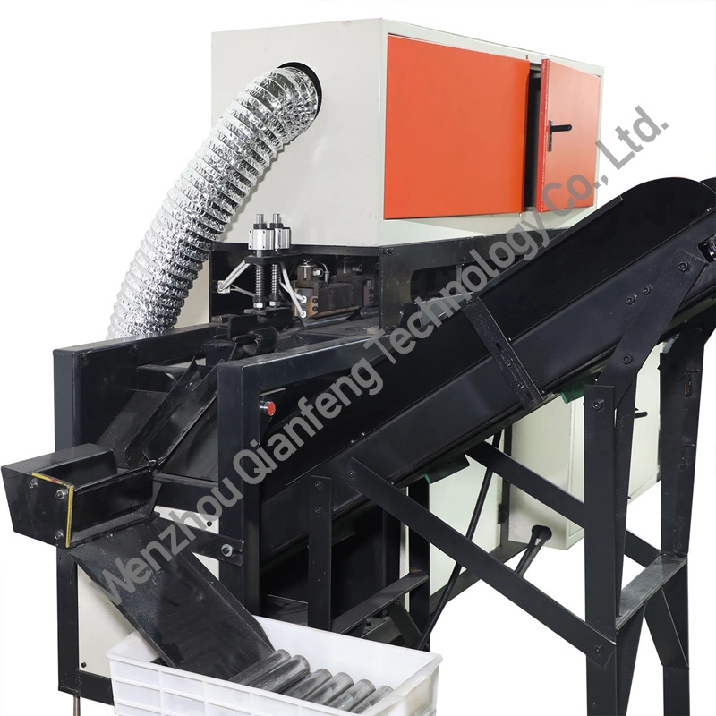 Improved Spool/Bobbin/Pipe/Tube/Coil Waste Yarn/Tape/Thread/Fiber Cutting Cleaning Machine Cutter with Conveyor Belt for PP Woven Bag Making Production Line