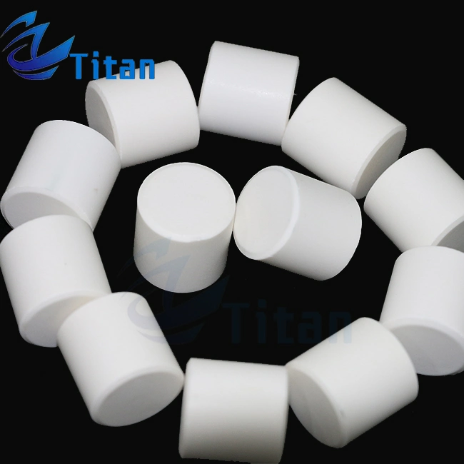 Self Wearing Rate <0.15% Low Surface Roughness White Grinder Ceramic Cylinder Alumina Ceramic