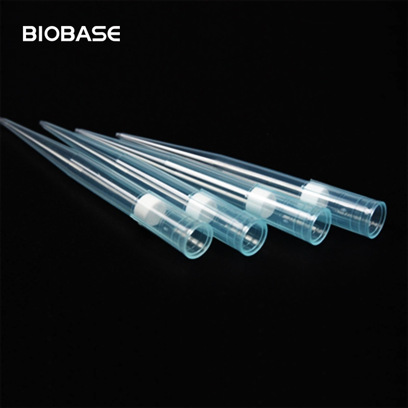 Biobase 10/100/200/1000 pointes de pipettes stériles à volume différent avec laboratoire de filtration Consommez des fournitures