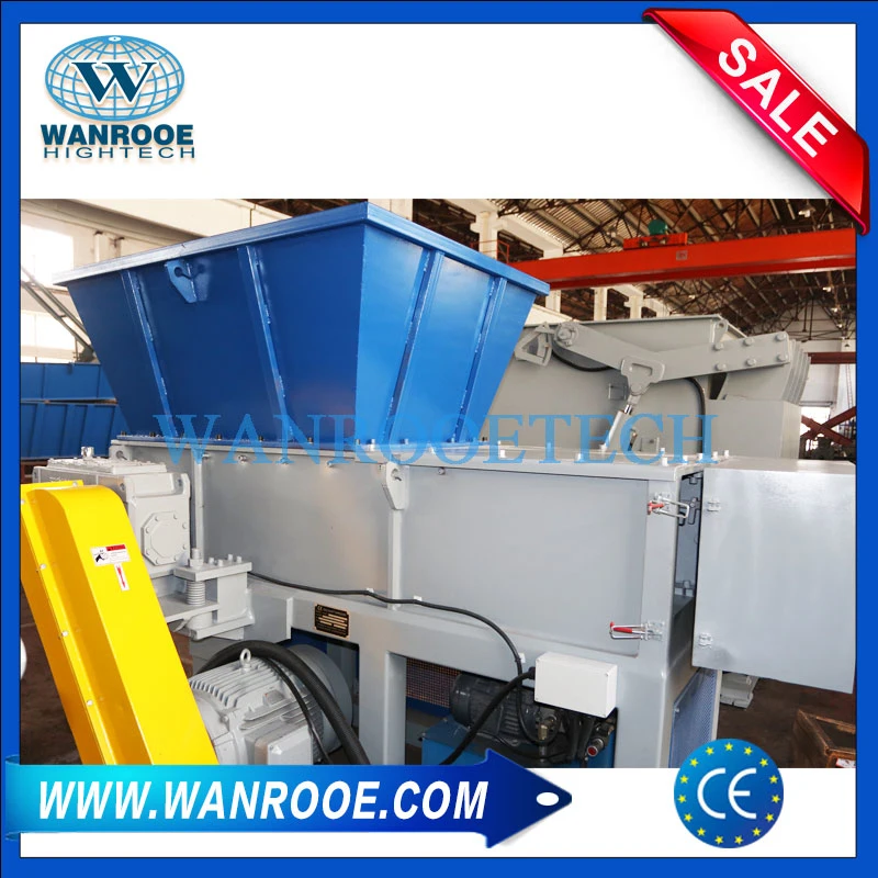 E-Waste Metal Drum IBC Container Plastic Pallets Drum Waste Tire Wood Chipper Computer Printer Laptop Waste Paper Carton Msw Shredder