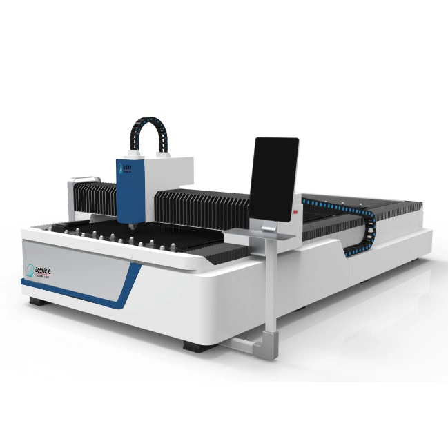 Refrigeración por agua CNC máquina de corte láser de fibra automática de metal de 1500W