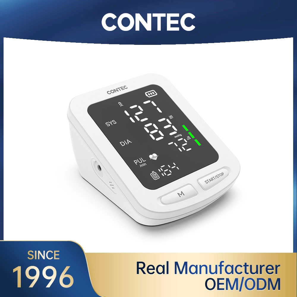 Contec CE FDA Medical Equipment Automatic Bp Monitor Digital Arm Blood Pressure Monitor