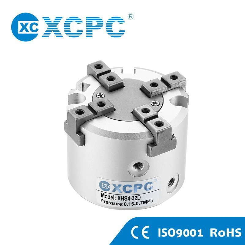 Xhs3 Series Three Fingers Double Acting Air Gripper Cylinder