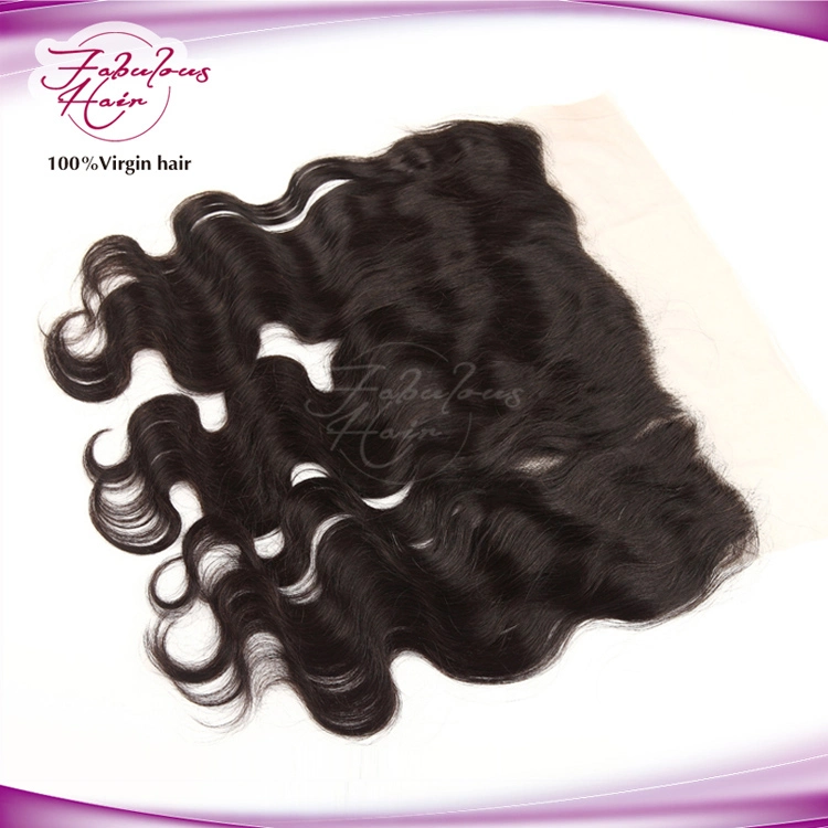 No emaranhado sem derramamento 13*4 Lace Corpo Frontal virgem da onda de cabelo humano