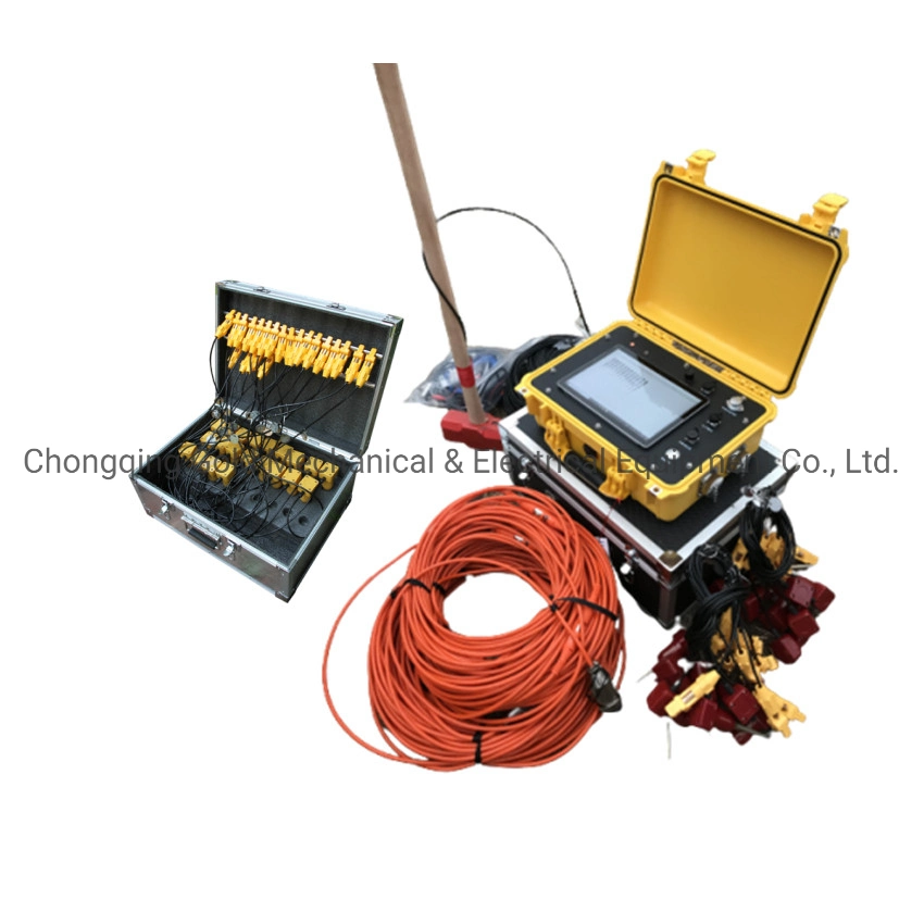 Multi-Channel Masw Sasw Engineering Seismograph Seismic Refraction Equipment Refraction Microtremor (ReMi) Seismometer