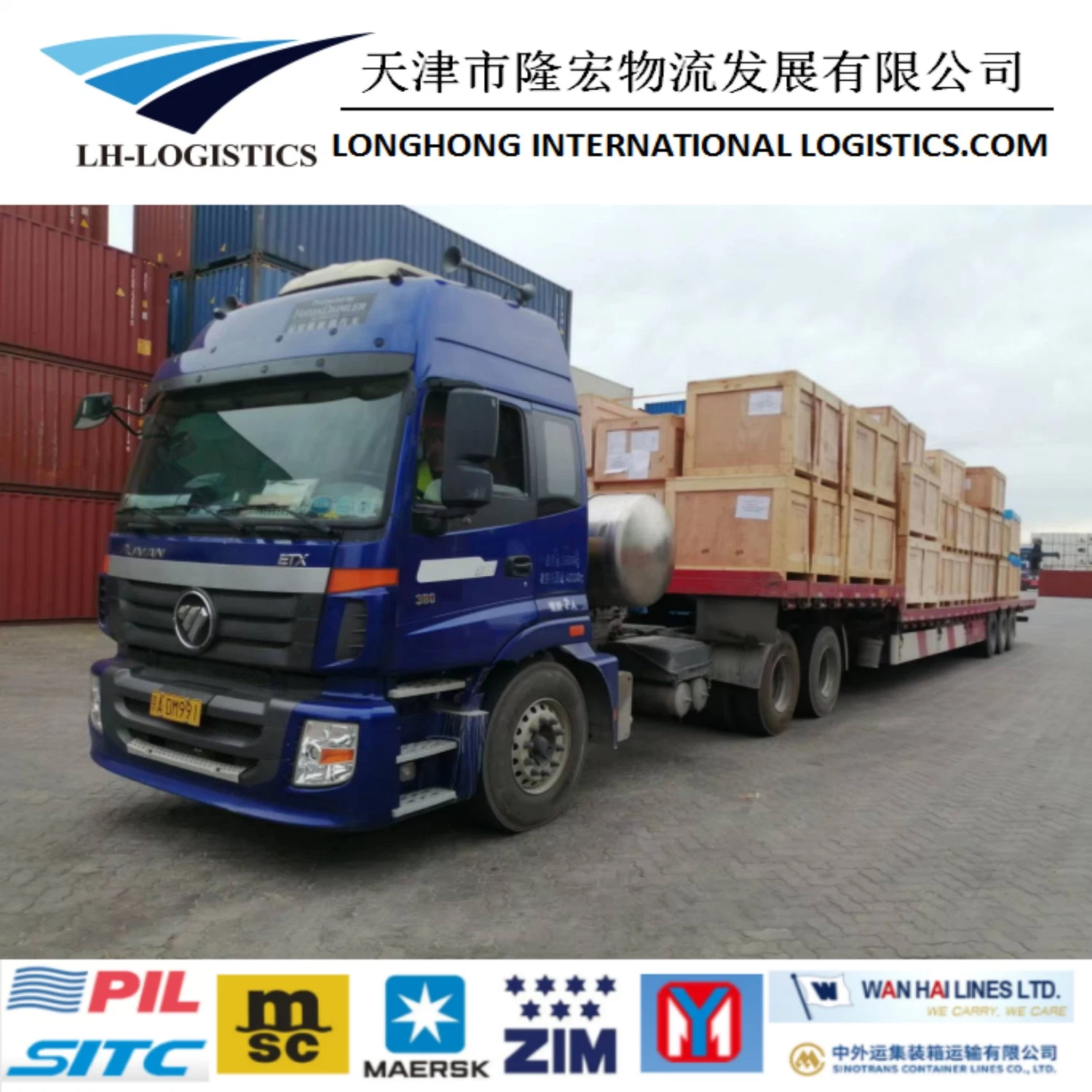 Professionelle LKW Cross Border Transport Service Versand von China nach Bischkek