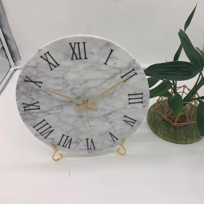 Marble Wall Clock Natural Marble Clock European Clock