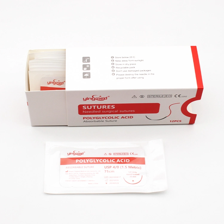 Disposable Medical Sterilised Surgical Suture with Needle