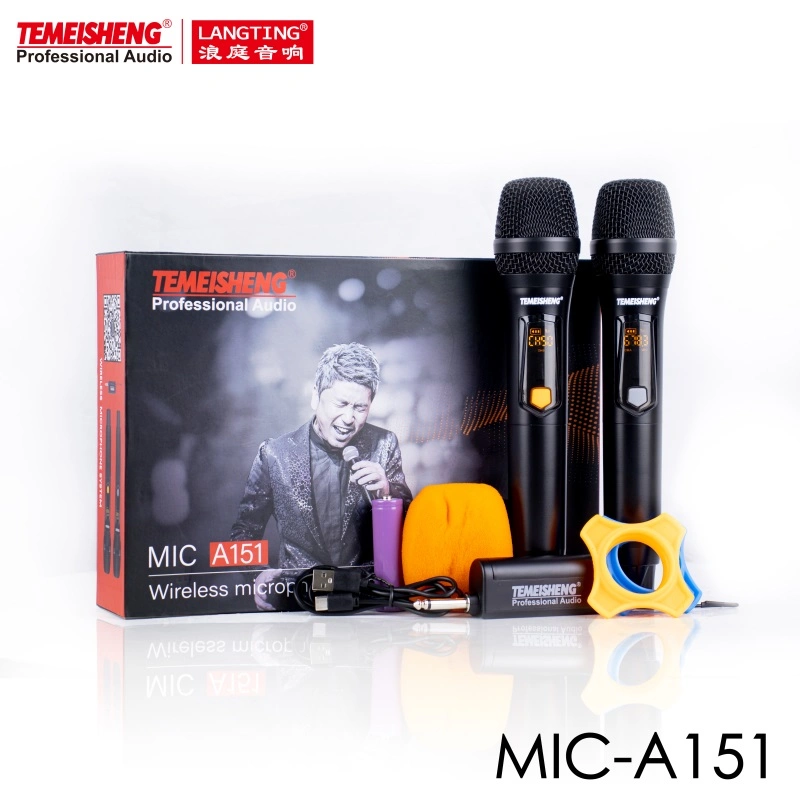 Temeisheng Wireless Microphone 2in1 with Universal Receiver