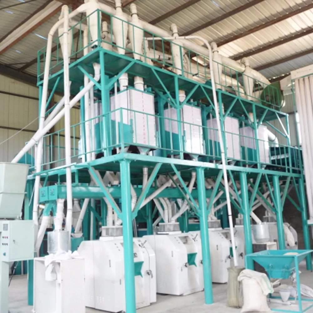 Maize Corn Flour Milling Machine Roller Meal Mill Machine