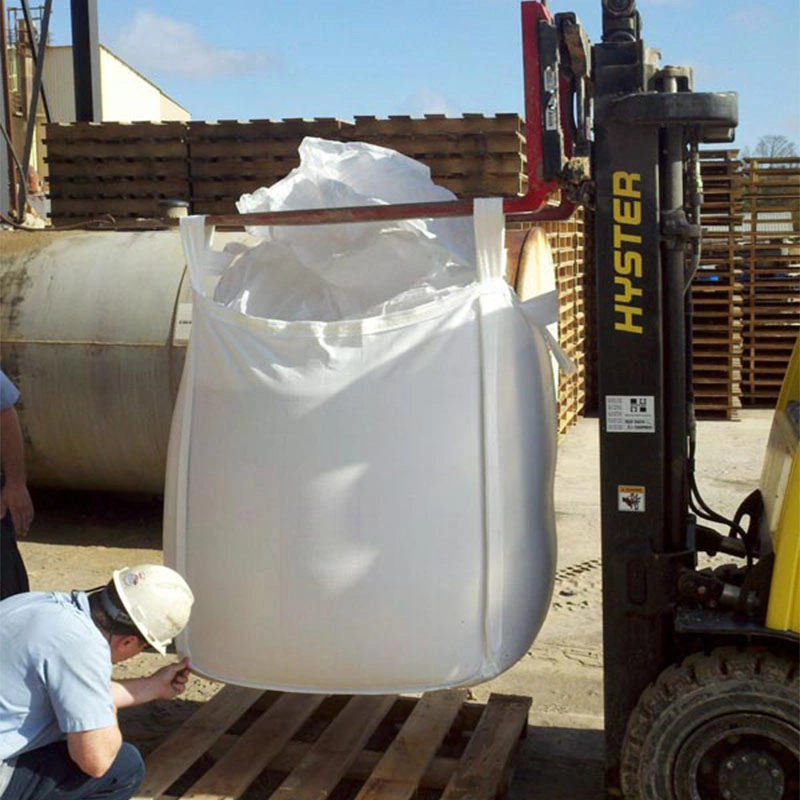 1 Ton 1000kg Woven FIBC Bulk Big Bag for Agriculture Corn Sugar Salt Grain Corn Food Chemical Industry Lime Mineral Poultry Feed Fertilizer Packing