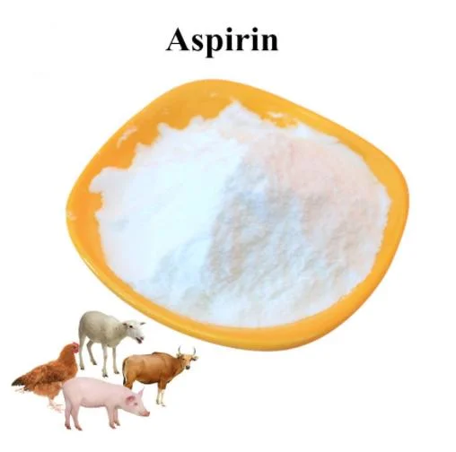 Medicina de la aspirina en polvo crudo de grado farmacéutico