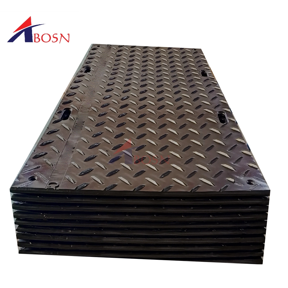 2440X1220X12.7mm Easy Moving Temporary HDPE Ground Protection Mat