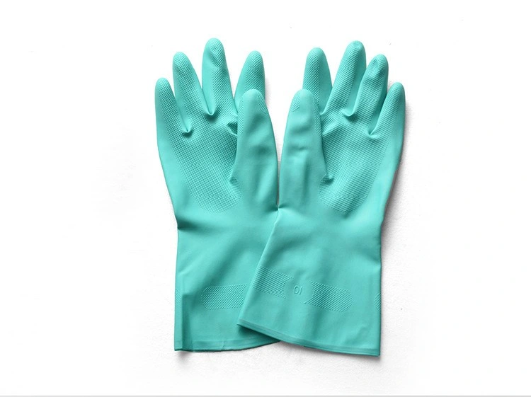 Gants en caoutchouc nitrile résistants à l'huile et à l'usure