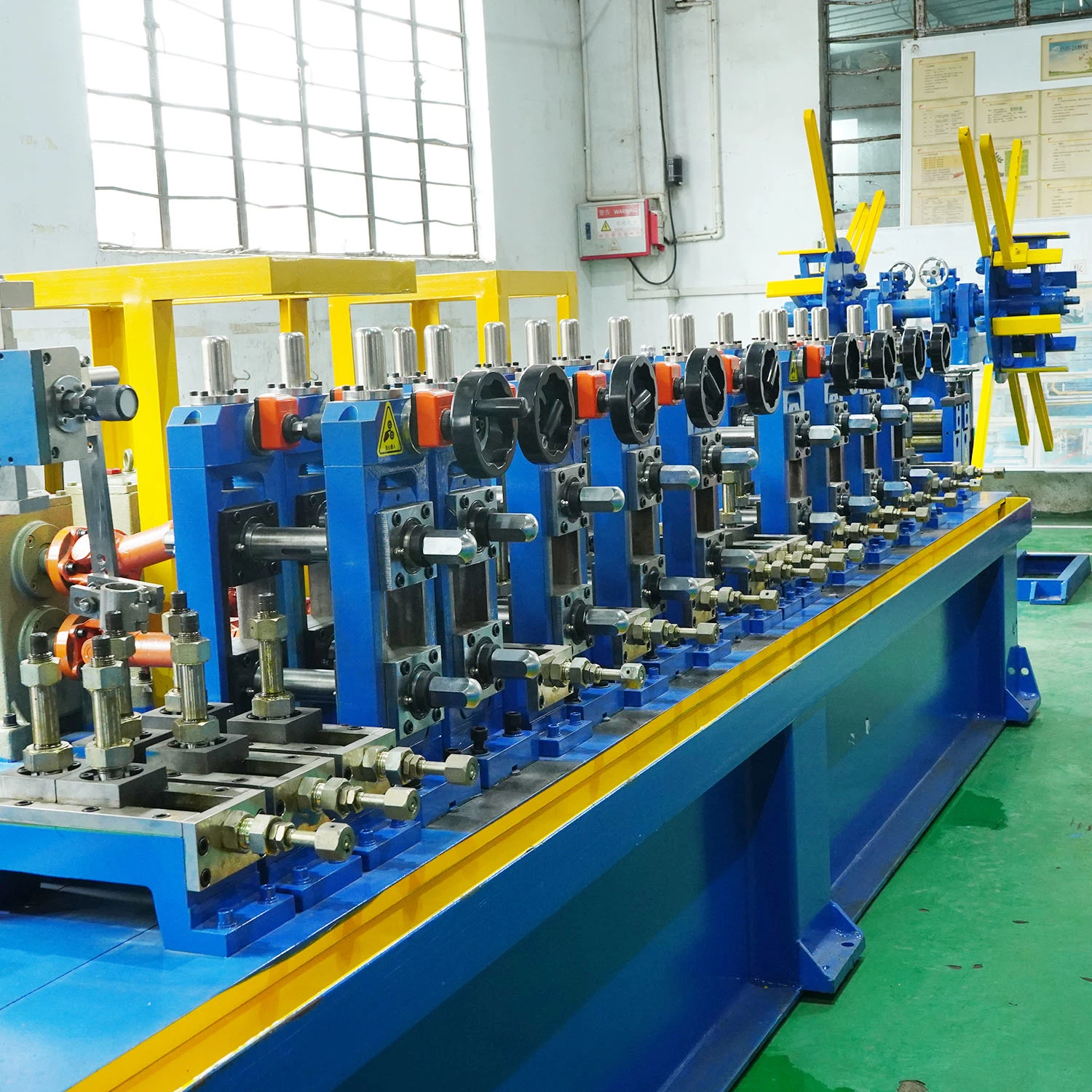 Stainless Steel Water Pipeline Manufacturing Machine Metal Tube Production Line