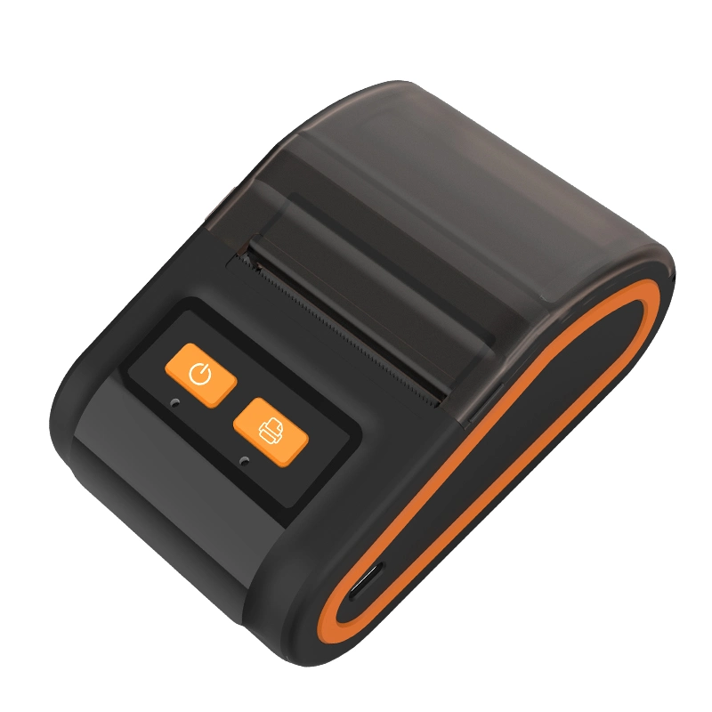 طابعة QS5808 الحرارية عالية الجودة مع Bluetooth Portable POS Mini طابعة الطباعة الحرارية اللاسلكية