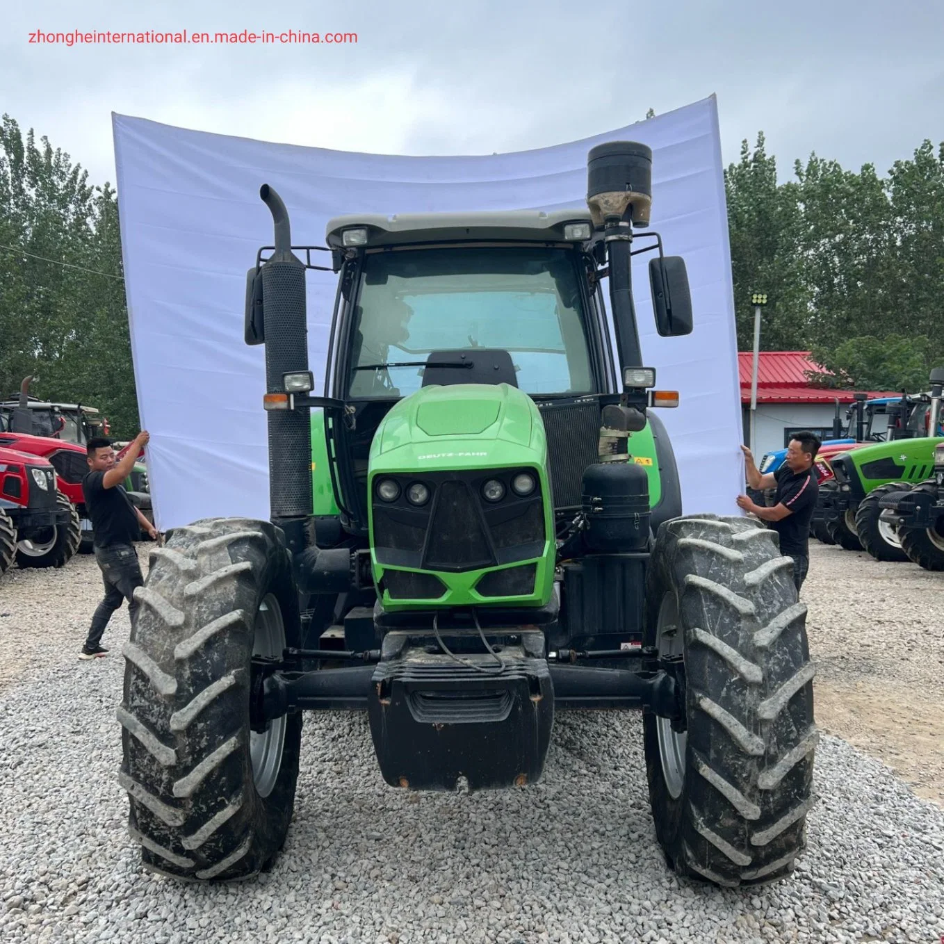 Hot-Selling nouvelle arrivée Deutz Fahr DF1704 170HP tracteur tracteur agricole utilisé l'Agriculture