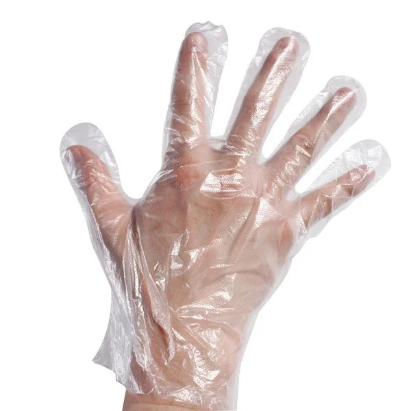 Food Grade Cheap and High quality/High cost performance  Transparent HDPE LDPE Household Gloves Food Grade Clear PE Kitchen Disposable PE Gloves