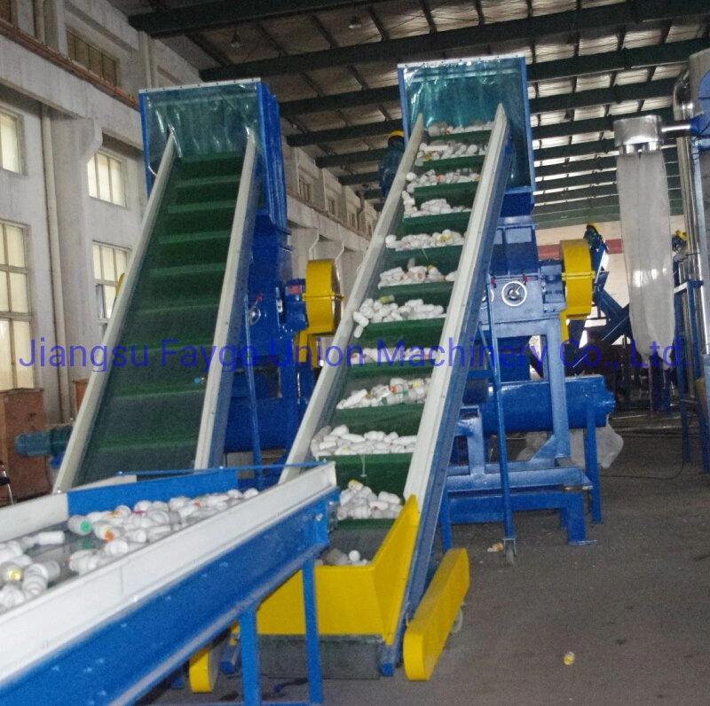 1000kg/H Pet Bottle Crushing Washing Drying Line