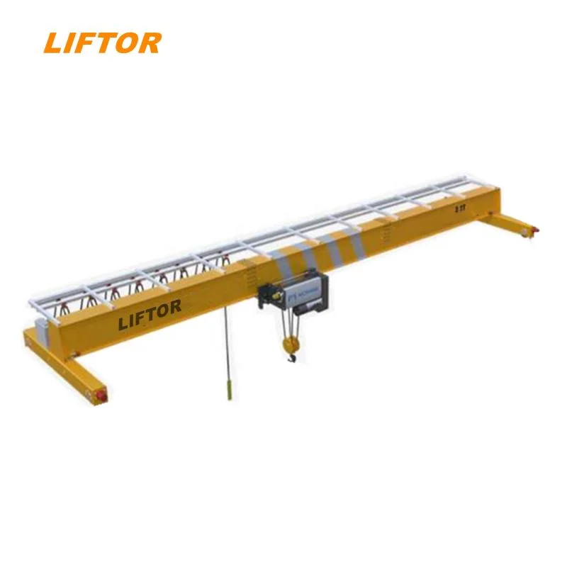 Liftor Indoor Travelling The Single Girder Overhead Cranes with Hoists