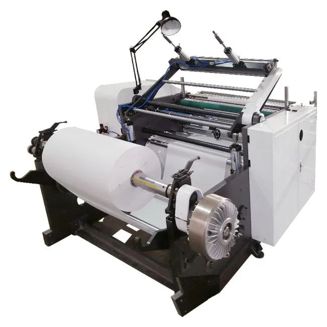 Hot Sale Automatic POS/PDQ/Cash Paper Roll Slitting Machine Roll Thermal Paper Slitting Machine Fax Paper Log Roll Cutting Machine Slitter Rewinder Machine