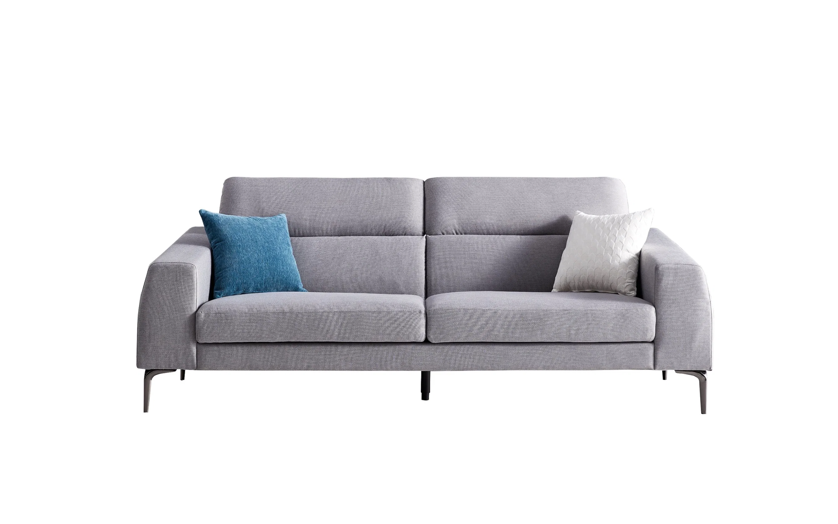 Home Living Room Furniture MID-Century Modern 3 2 1 Fabric Sofa