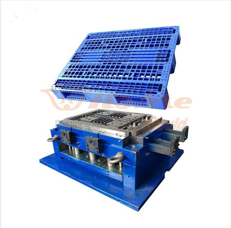 Chine Moulage par injection Fabrication de palette en plastique HDPE robuste Moule d'injection