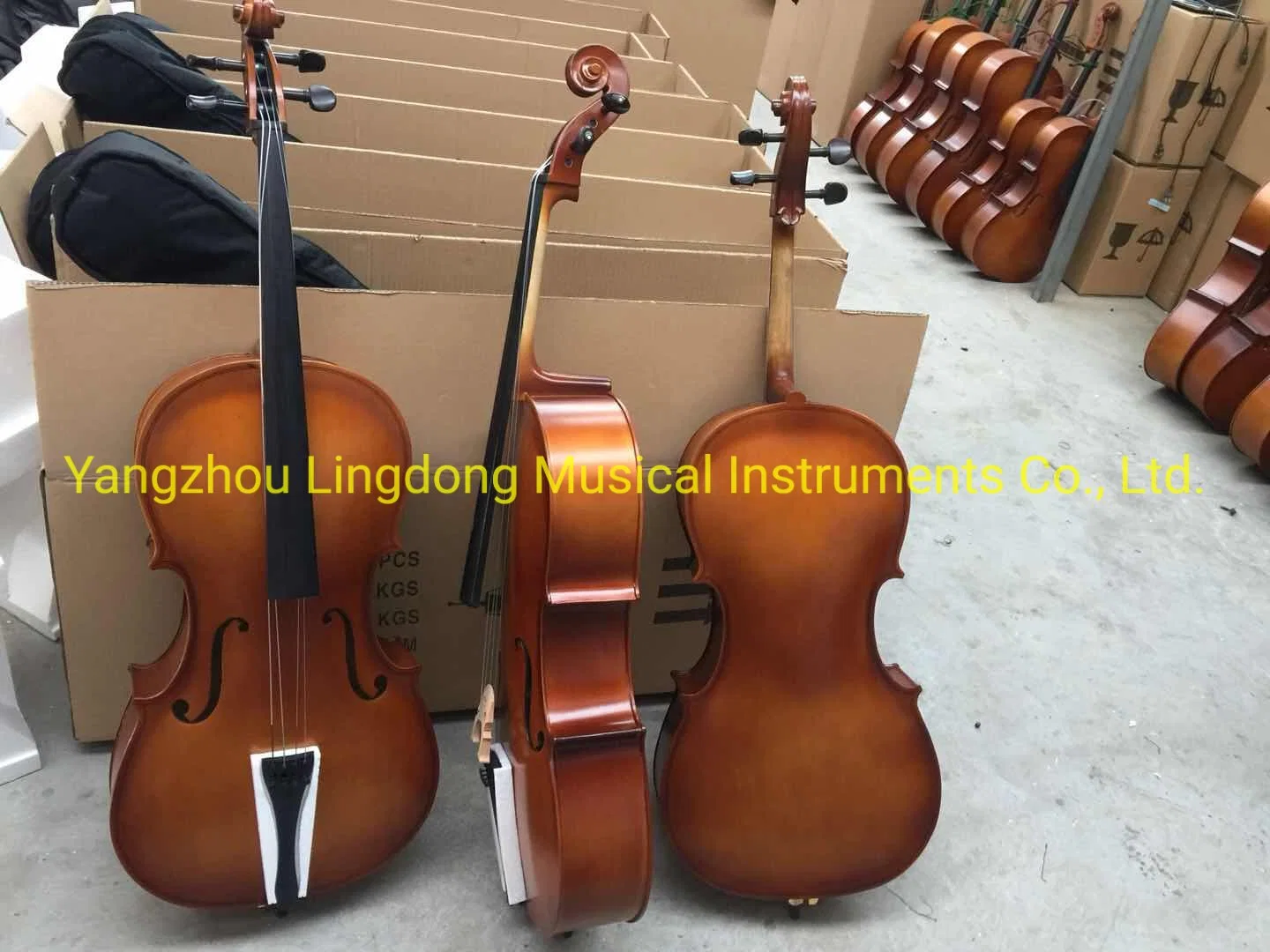 Hot Sale Antique Spruce Plywood Cello for Sale in China