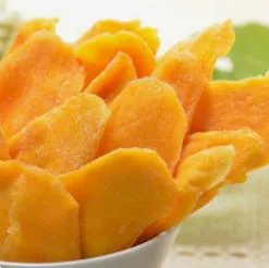 Schmackhaft und erfrischend getrockneter Mango