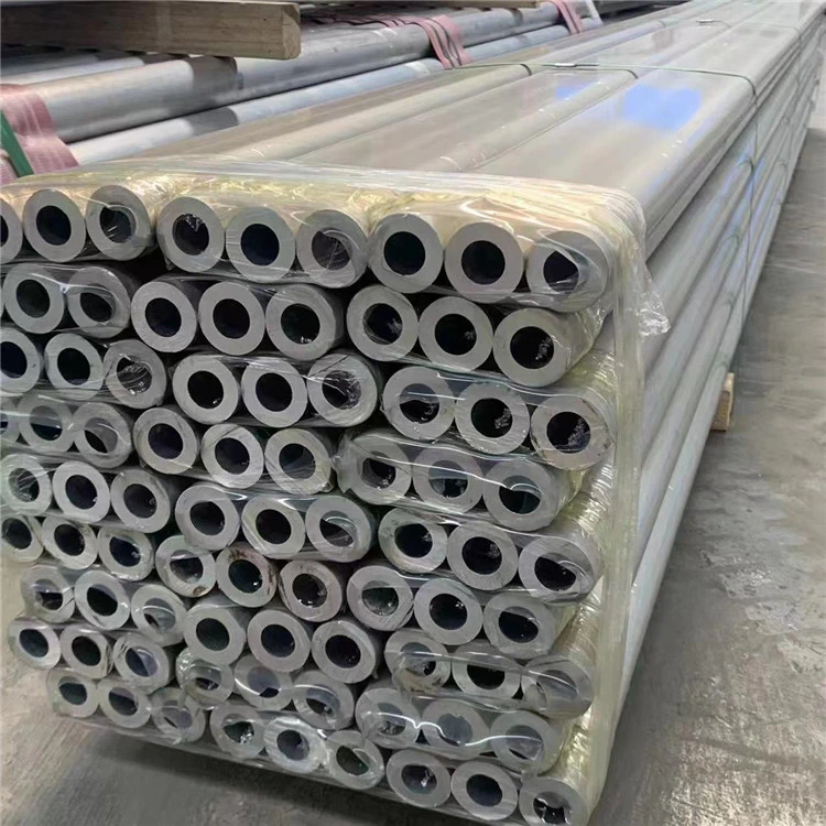 Hot Rolled 6082 T6 6061 6063 T5 T6 Aluminium Round Pipe Tube