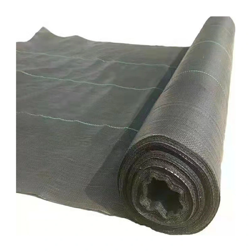 Horticulture Landscaping Fabric Weed Barrier Plastic Ground Cover Net Woven Geotextile