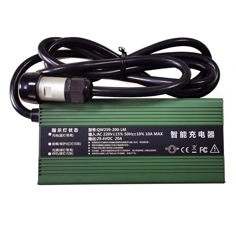 Military Quality DC 72V 73V 8A 600W Low Temperature Charger for 20s 60V 64V LiFePO4 Battery Pack with Pfc