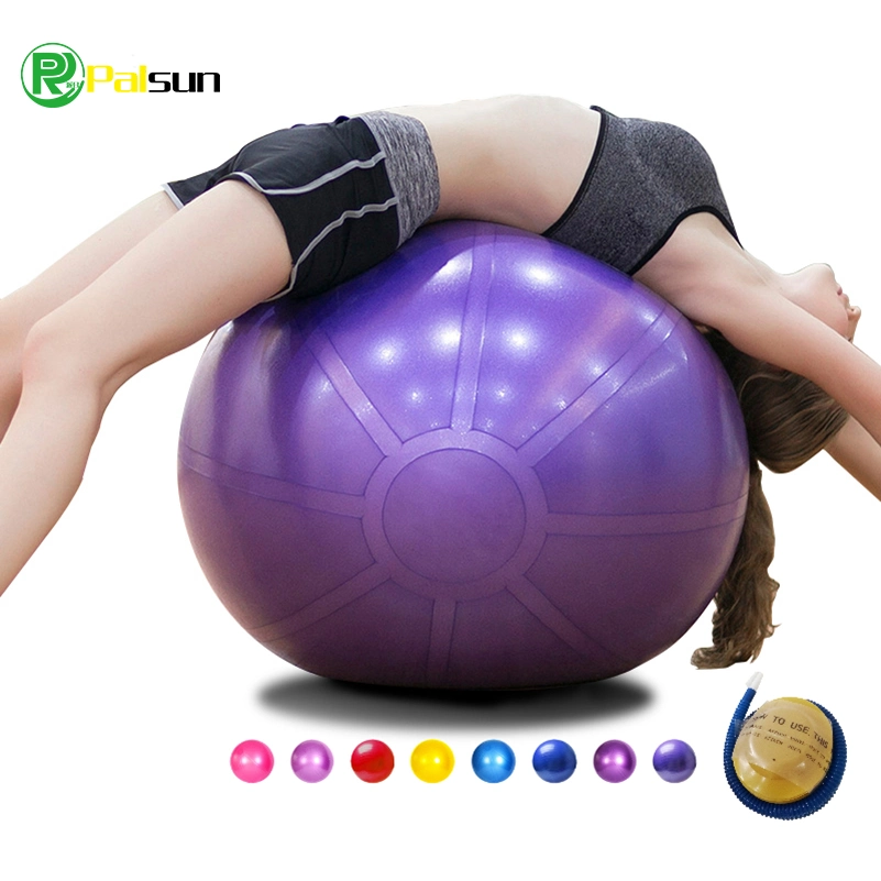 Novo Ginásio Anti Fitness Placas Burst exercício de equilíbrio Ioga Personalização da esfera PVC Equilíbrio Ioga Ball