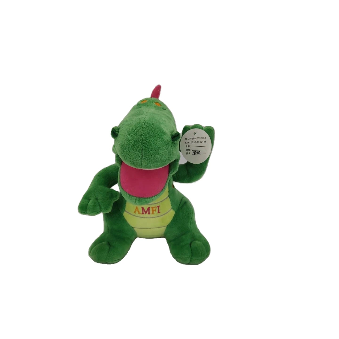 Mini Plush Smile Cloth Animal Stuffed Dinosaur Toy